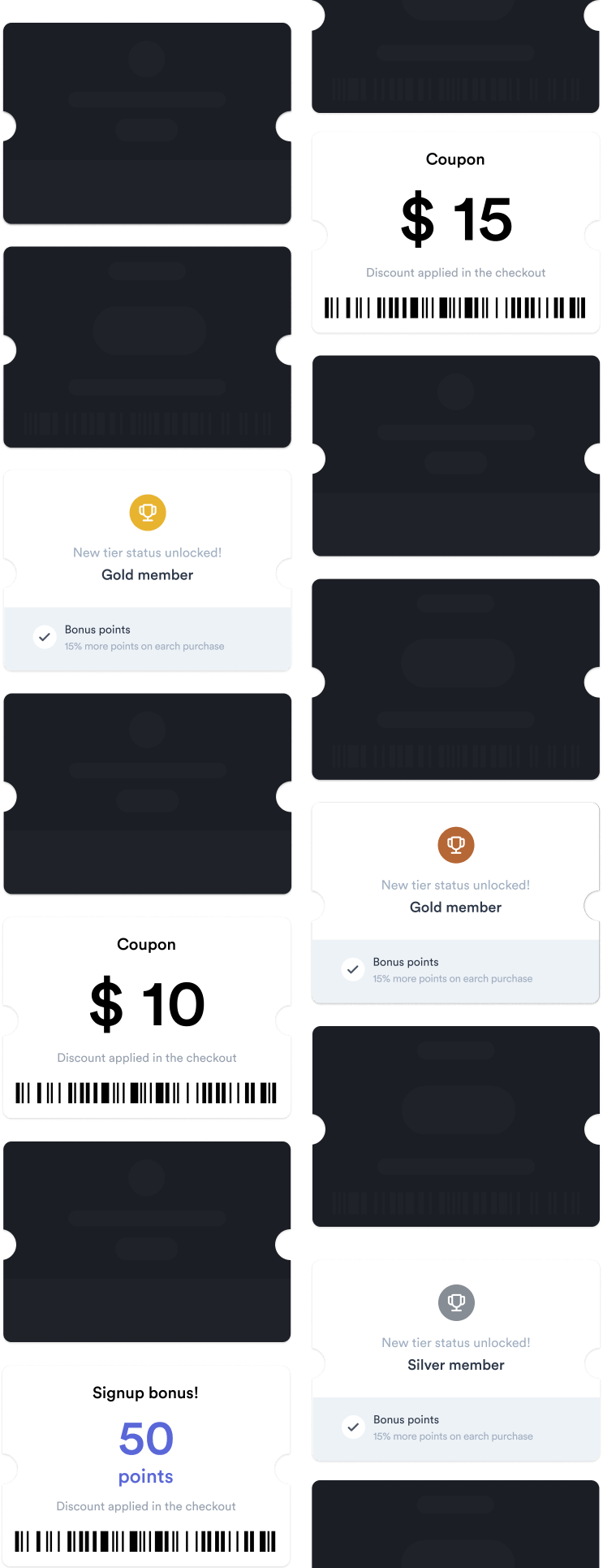 Loyaly widget